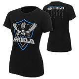 WWE The Shield Shield United Women's T-Shirt Black Large