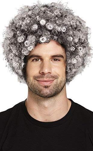 Amazon Com Mens Ladies Adult 1970s 70s Grey Afro Granny Grandpa