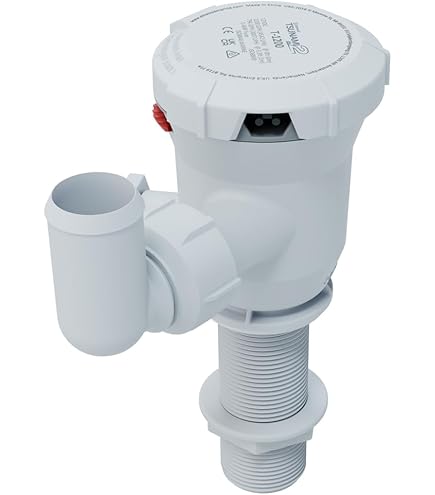 Attwood 5650-4 Tsunami Mk2 800 GPH Aerator Pump, Straight 3-1/2