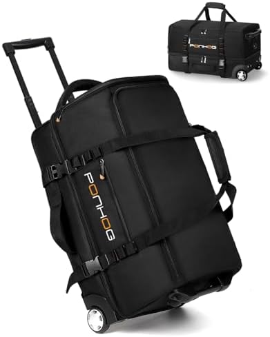 Amazon.com | Samsonite Ripstop Wheeled Rolling Duffel Bag, Blue