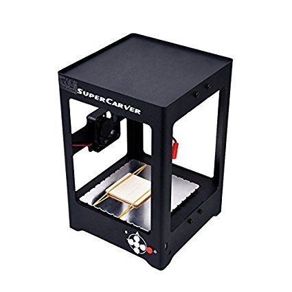 ZKicthome SuperCarver K2 1000MW USB DIY Engraver Machine 1W High Power DIY Metal Shell Material Upgrade Engraver Machine High-precision High-power Multi-function