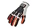 Ergodyne ProFlex 922CR Cut Resistant Work Gloves, ANSI A3, Sandy Nitrile Coated Palms for Grip, Impact Protection, 13g, Gray, Large