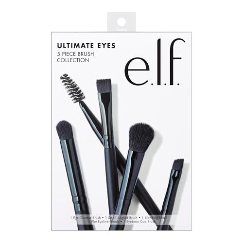 E.L.F. Ultimate Eyes Kit, coleção de pincéis de 5 peças
