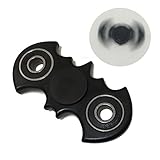 Fidget Spinner High Speed 1-3mins Spins Finger Playing or Table Top Spinning, Fidget Toys for Adults and Kids by ChiCheng (black)