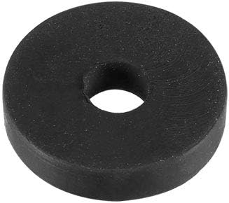 sourcingmap Rubber Flat Washers 13mm OD 4mm ID 3mm Thickness for Faucet Pipe Water Hose Pack of 20, Black, 13mmx4mmx3mm - Image 4
