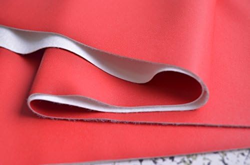 Soft Stretch Lamb Skin Leather Fabric,red Leather for Home Decor Furniture Upholstery Application,red Leather Upholstery Fabric,soft Bags/wallets Leather Fabric,wide 54'' Sold By Half Yard