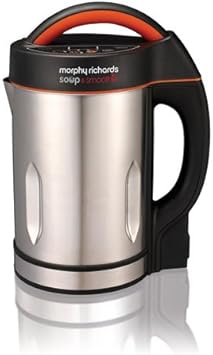 Morphy Richards Soup and Smoothie Maker 501016 Silver/Black Soupmaker ...