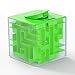 ThinkMax Money Maze Puzzle Box for Kids and Adults, Perfect Money Holder Maze Puzzle Gift Box (Green)