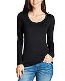 MAYSIX APPAREL Basic Cotton Slim Fit Long Sleeve Round Scoop Neck T Shirt Top For Women (S-3XL)