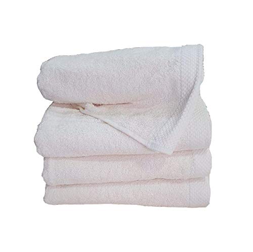Miracle Home Nile Towel 2 Piece 30x50 100% Cotton 30X50 white
