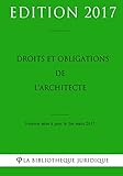 Image de Droits et obligations de l'architecte (French Edition)