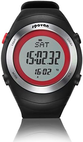 GearFan Cool Wearable Technology Sport Watches for Men Women Heart Rate Monitor Protrek Black Sport Watch
