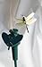 Solar Yard Stake Fluttering Insects, Solar or Battery Powered (Dragonfly)
