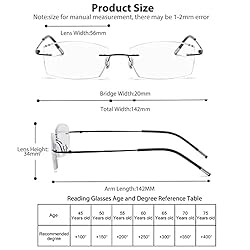 Photochromic Progressive Multifocus Reading Glasses