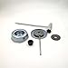 shiosheng Pack of Collar Nut & Rider Plate & Thrust Washer & Thrust Plate Guard Washer &Wrench &4mm pin for sthil FS120 FS200 FS250 Trimmers Brush Cutter Parts Gardening Tool Fitting Accuracy