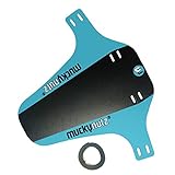 Mucky Nutz Bender Face Fender FR DH Mountain Bike Front Mudguard 2016 - Black/Blue