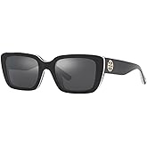 Tory Burch Sunglasses TY 7190 U 19466G Black White Trilayer