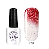 Sexy Mix Gel Nail Polish Colors Changing Nail Polish Pro Salon Nail Art 5758