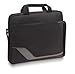 SOLO Vector Collection Laptop Slim Brief Case Holds Notebook Computer up to 14.1 Inches, Black with Orange Accents, VTR122-4