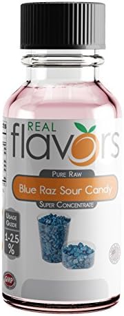 Blue Raz Sour Candy - Real Flavors Super Concentrate (1.6oz Bottle)
