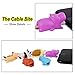 Diruite 12-Pack for Cable Bite, Cute Animal Cable Protects Saver Compatible for iPhone Cable Bite Cord Data Line Protector Cell Phone Accessories - Permanent Warranty Replacement