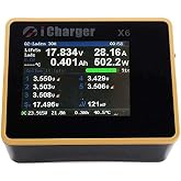 BuddyRC iCharger X6 800W 30A DC LCD Screen Smart Battery Balance Charger Discharger