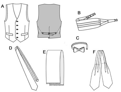 Burda Mens Sewing Pattern 3403-Waistcoat, Bowtie and Accessories