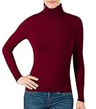 Wool Overs Women's Cashmere & Merino Slinky Turtleneck Sweater