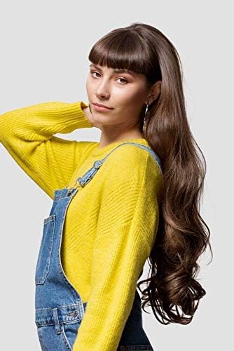 Stranded hair XL Curly thick half head wig 3/4 wig hair piece Various colours