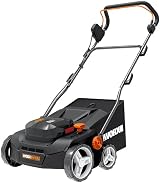 WORX Nitro 36V Cordless Scarifier Aerator WG855E.9 4-Position Height 40L Bag view 2