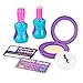 JOYIN Princess Purse Toy Set, Little Girl Purse with Smart Phone, Keys, Credit Cards, Makeup, Pretend Play Purse Set, Dress Up Girl Toys for Kid Toddler Present Birthday Party Favors