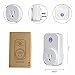 Smart Plug, ELEGIANT 2.4ghz Wifi Smart Plug work with Alexa Wireless Remote Control Timer Turn On/Off Electrics for Household Appliances by Cellphone iPhone IOS/Android App Anywhere Anytime