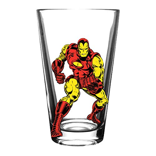 Avengers-Pint-Glass-Set-16-oz-Glass-Capacity-Set-of-4-Glasses-Classic-Shape
