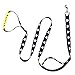 Dog Leash, PYRUS Reflective Double Handle Dog Training Leash with Soft handle for dogs cats and another pets (Black)