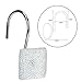 AGPTEK 12 PCS Decoractive Shower Curtain Hooks for Living Room Bedroom Bathroom