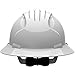 Safety Works SWX00374 Pro Hard Hat, Vented, 6 Pt. Wheel RATCHET Suspension, White