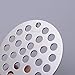 TRUSTMI 4 Inch Screw-in Shower Drain Cover Replacement Floor Strainer,Polished Chrome