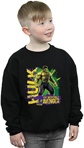 Marvel Boys Avengers Hulk Incredible Avenger Sweatshirt