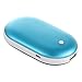 Baisidai 5000Mah Portable USB Charger Pocket Electric Hand Warmer Rechargeable Heater (Blue)