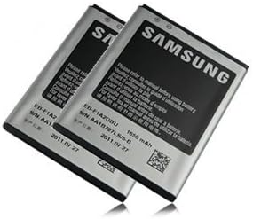 2 X OEM Replacement Battery for Samsung Galaxy S2 SII i9100 Lithium 1650mAh EB-F1A2GBU