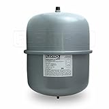 Flextrol FTH30 Hydronic Expansion Tanks-for Hot Water Heaters, Carbon Steel Shell 3/4 Inch MIP Connection, SBR Synthetic Rubber, 60 PSI, 210 Degrees Fahrenheit, Gray Color, 4.8 Gallons