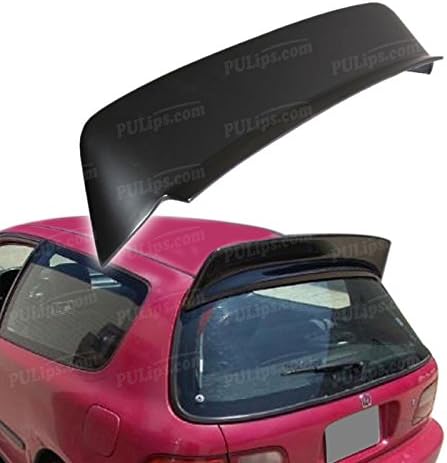 Amazon Com Pulips Hdcv923bysrw By Style Rear Roof Spoiler For