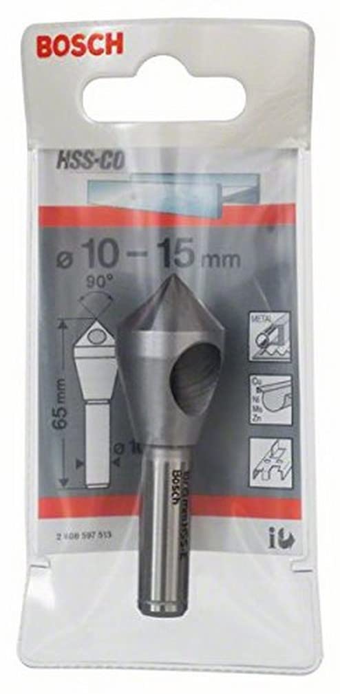 Bosch 2608597513 10.15 x 65 mm HSS-E Slanting Countersink Drill Bits