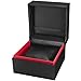 Burgi Women's BUR195 Swarovski Crystal & Diamond Accented Watch - Comfortable Leather Strap in A Gift Box (Rose Gold & Red)