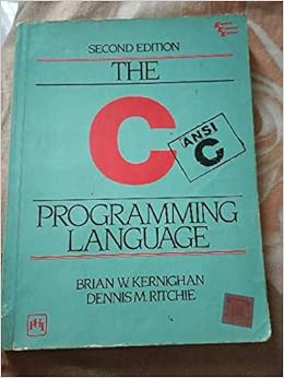 C Programming Language & C: Ref Manual Pkg: Amazon.co.uk: Brian ...