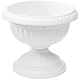 Grecian Urn Planter, White, 12-Inch