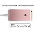Ulimag Lightning Cable 3Pack 3FT 6FT 10FT Nylon Braided Certified iPhone Cable USB Cord Charging Charger for Apple iPhone 7, 7 Plus, 6, 6s, 6+, 5, 5c, 5s, SE, iPad, iPod Nano, iPod Touch (Grey)