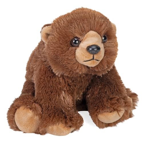 Wild Republic Brown Bear Plush, Stuffed Animal, Plush Toy, Gifts for Kids, Cudd…