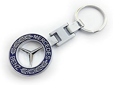 Gosweet Mercedes Double side logo keychain