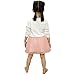 Jastore Kids Girl Cute 2PCS Flower Clothing Set Long Sleeve Top +Pink Tutu Skirt (4 Years)